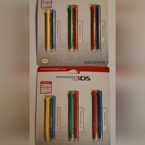 Nintendo Stylus Set - Red, Blue, Green, Yellow